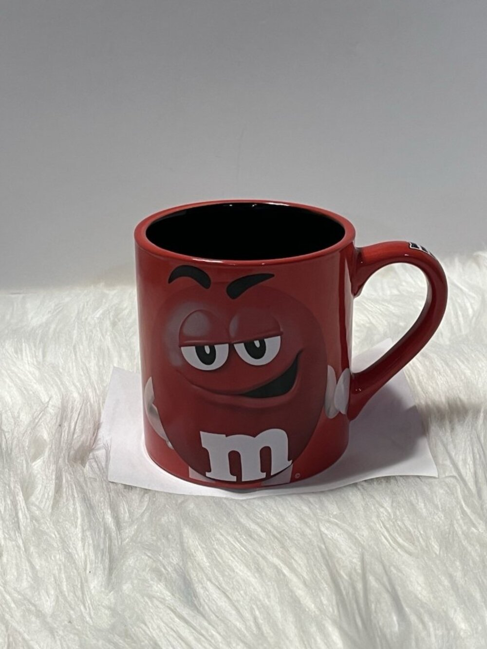 Collectable M&M's Red Mug 2016 4" 16oz Coffee Tea Cocoa Chocolate
